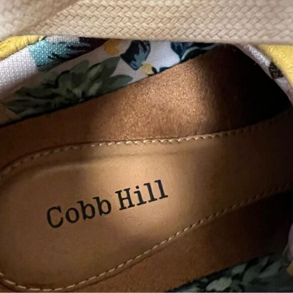 Cobb Hill mustard yellow leather sneaker    Size 10 - Picture 6 of 10